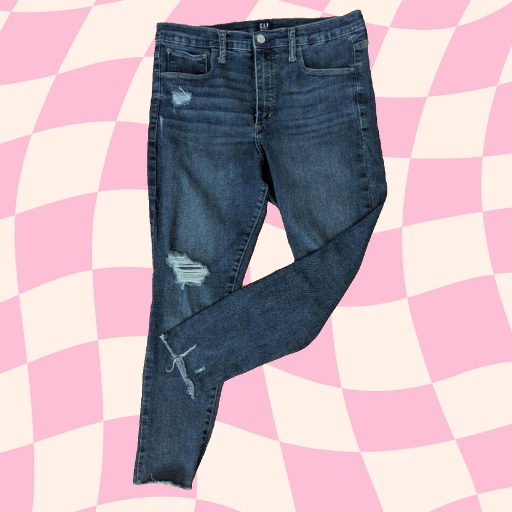 GAP Distressed "Favorite Jegging"